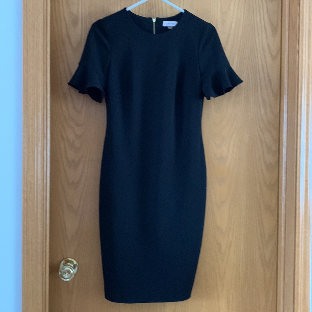 Calvin Klein spring Little Black Dress Size 4
